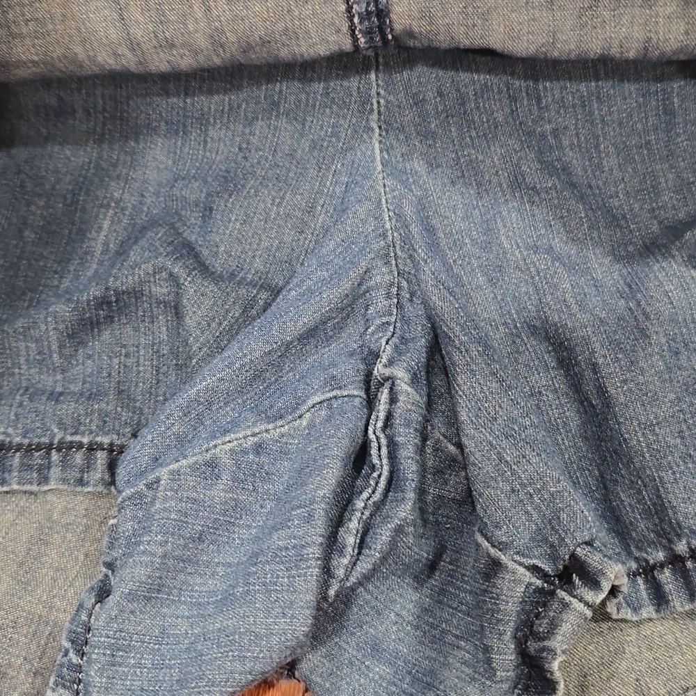 Lane Bryant Denim Cargo Skort Sz 24 - Picture 3 of 8